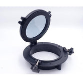 10" Black Round Porthole Window for Marine